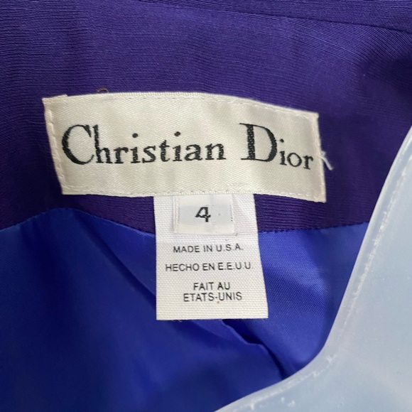 Christian Dior Double Breasted Wool Blazer Jacket - Picture 5 of 6